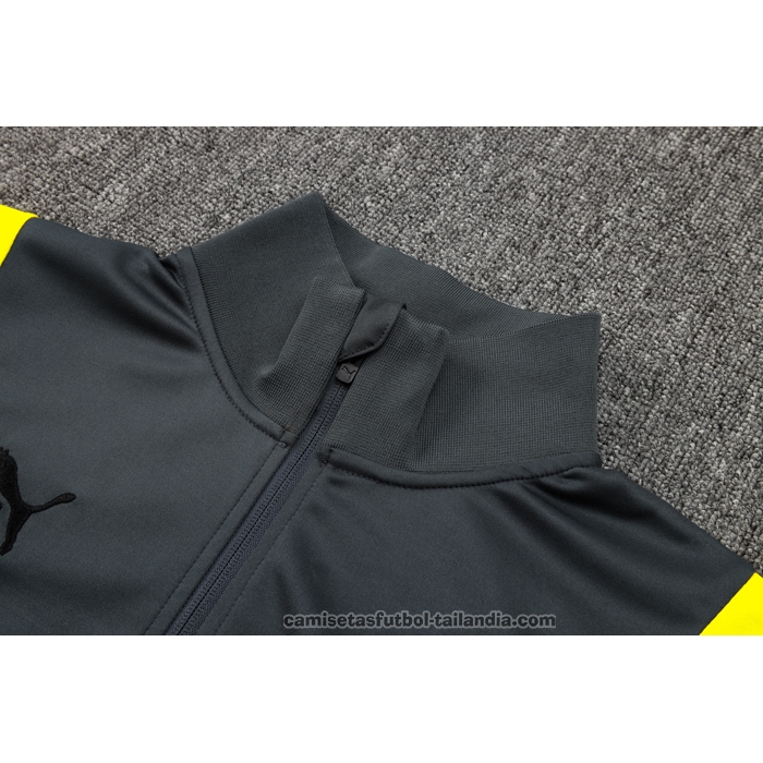 Chandal de Chaqueta del Borussia Dortmund 23/24 Gris